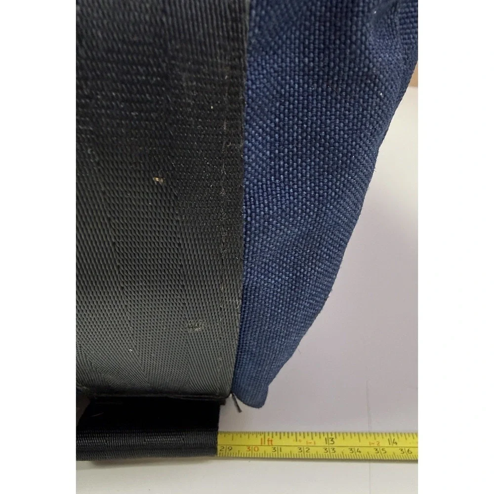 Outdoor Products Blue Daypack Backpack USA Canvas Hiking Seatbelt Straps 3j3‎